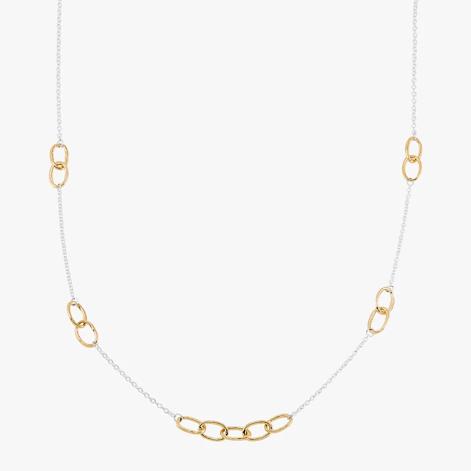 Highlight Your Life Necklace, Two-Tone