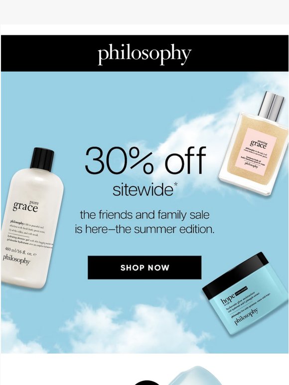 30% Off Your Summer Must-Haves