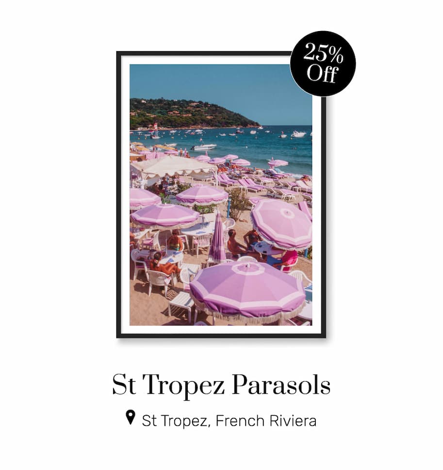 St Tropez Parasols