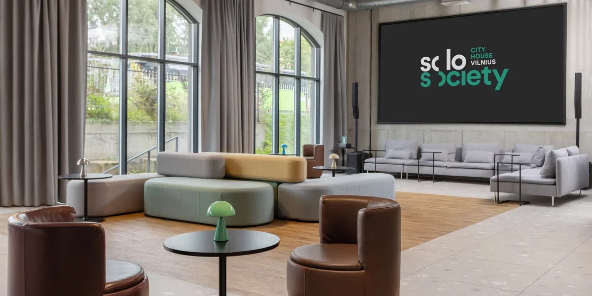 Solo Society Hybrid Hotel Vilnius