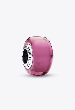 Pink Mini Murano Glass Charm