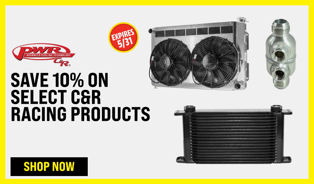 Save 10% On Select C&R Racing Products