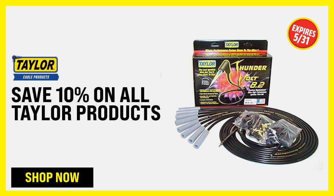 Save 10% On All Taylor Products