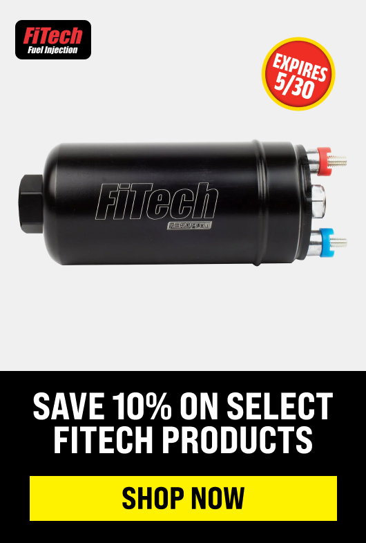 Save 10% On Select FiTech Products