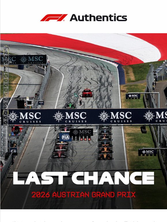 Last Chance: Austrian GP Chequered Flag