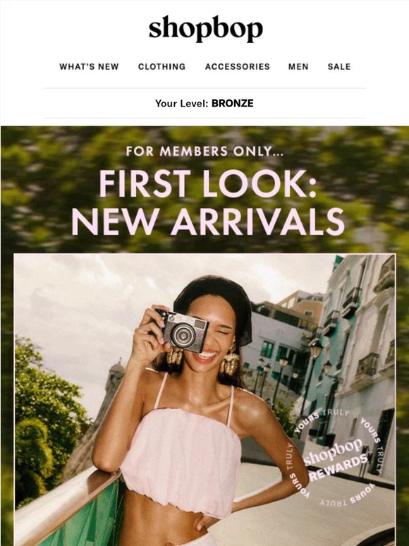 YOURS FIRST: 222 new arrivals