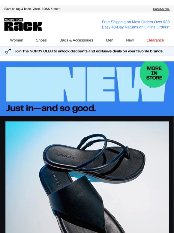 Deals on NEW shoes inside