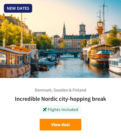 Incredible Nordic city-hopping break