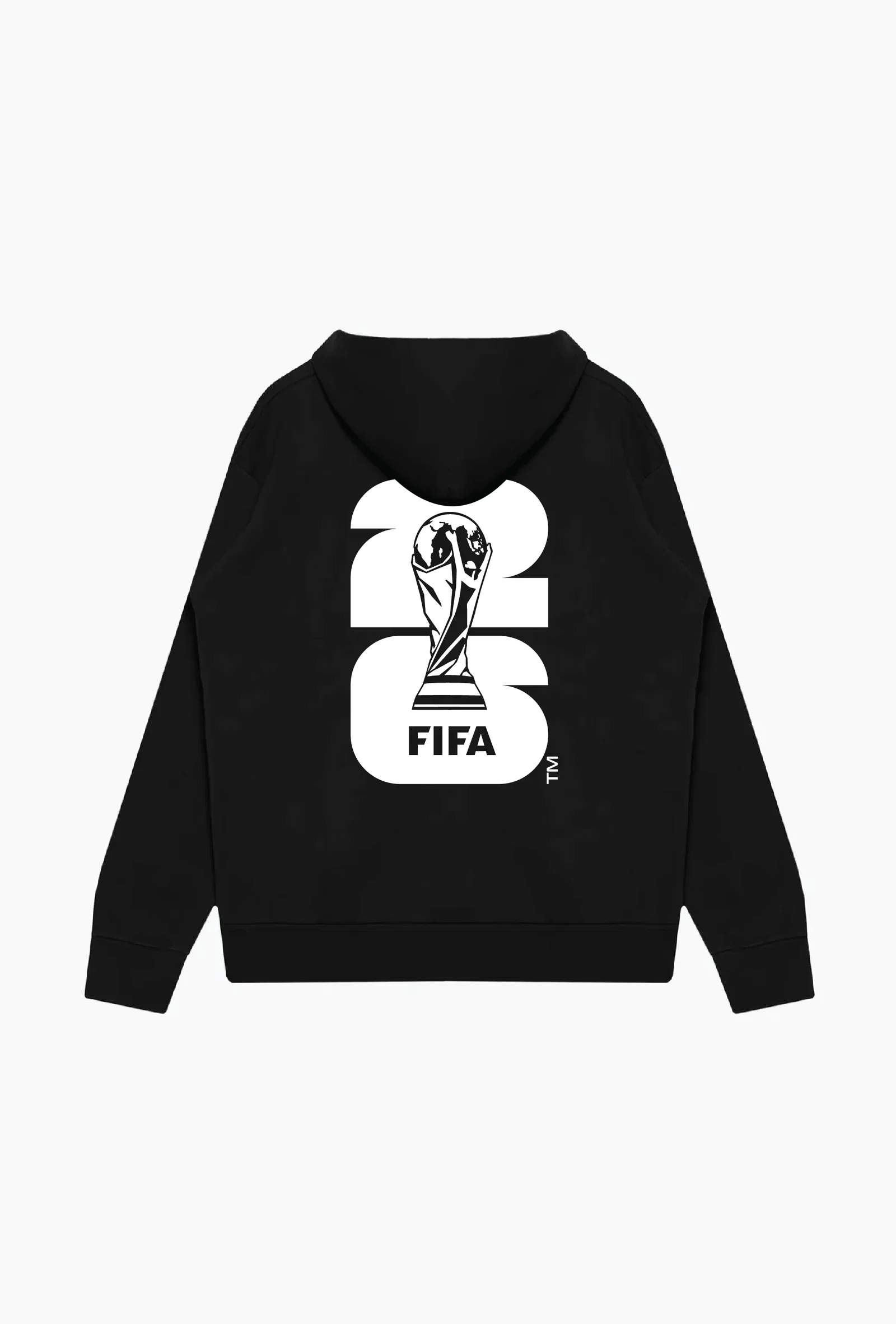 Image of FIFA World Cup 2026™ Trophy Heavyweight Hoodie - Black