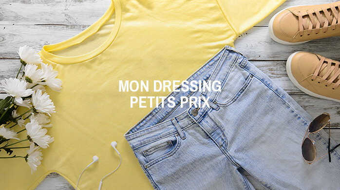Mon dressing petits prix