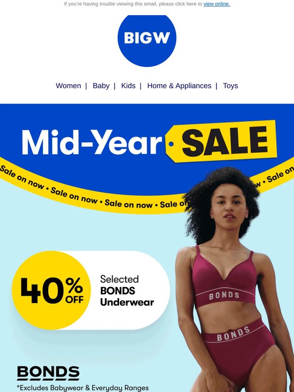 Mid-Year Sale: Bonds, Dyson & more