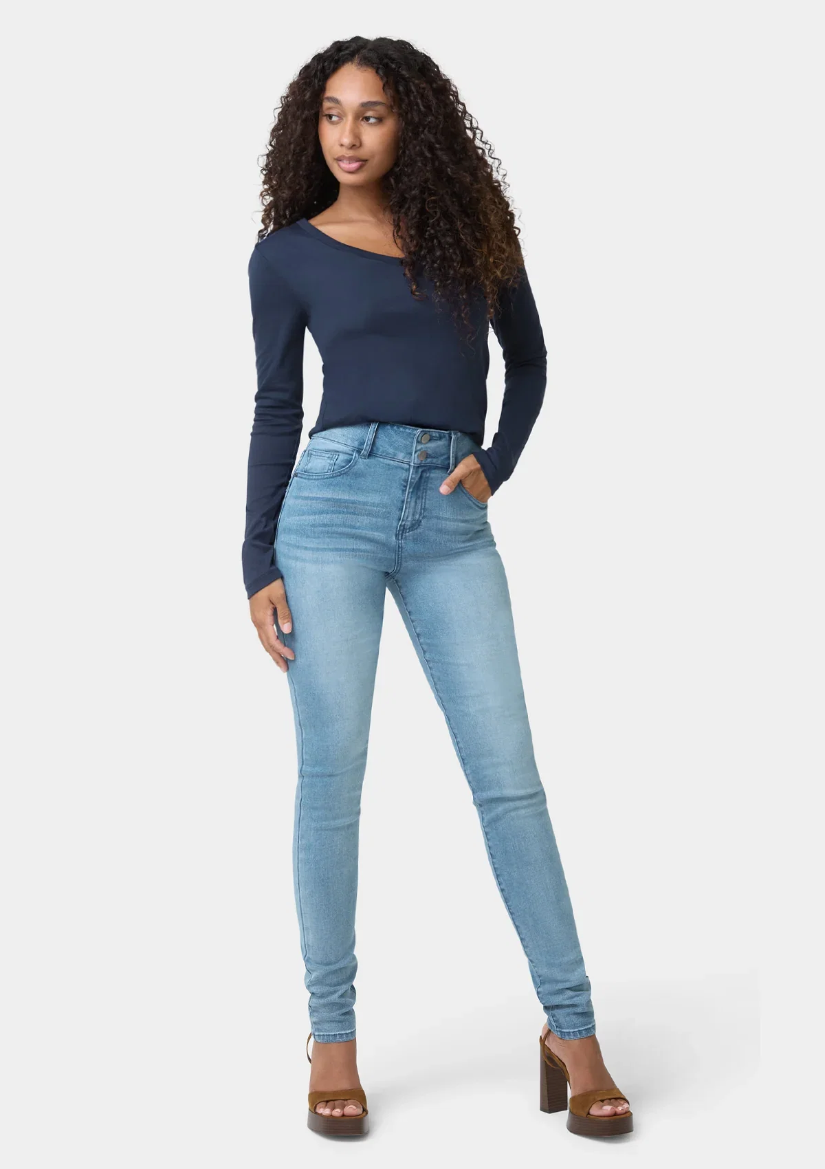 Image of Tall Sabrina High Rise Jeans
