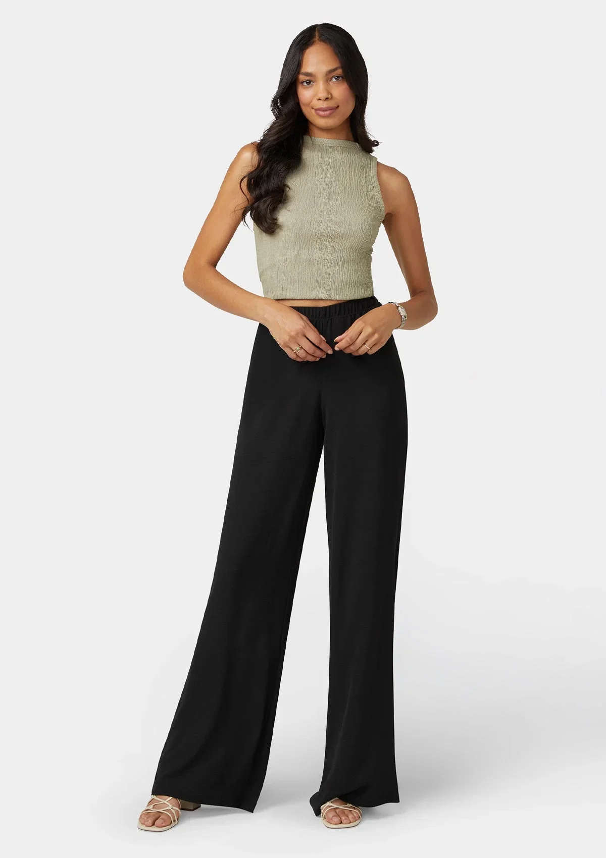 Image of Tall Windsor Wide Leg Flowy Pants