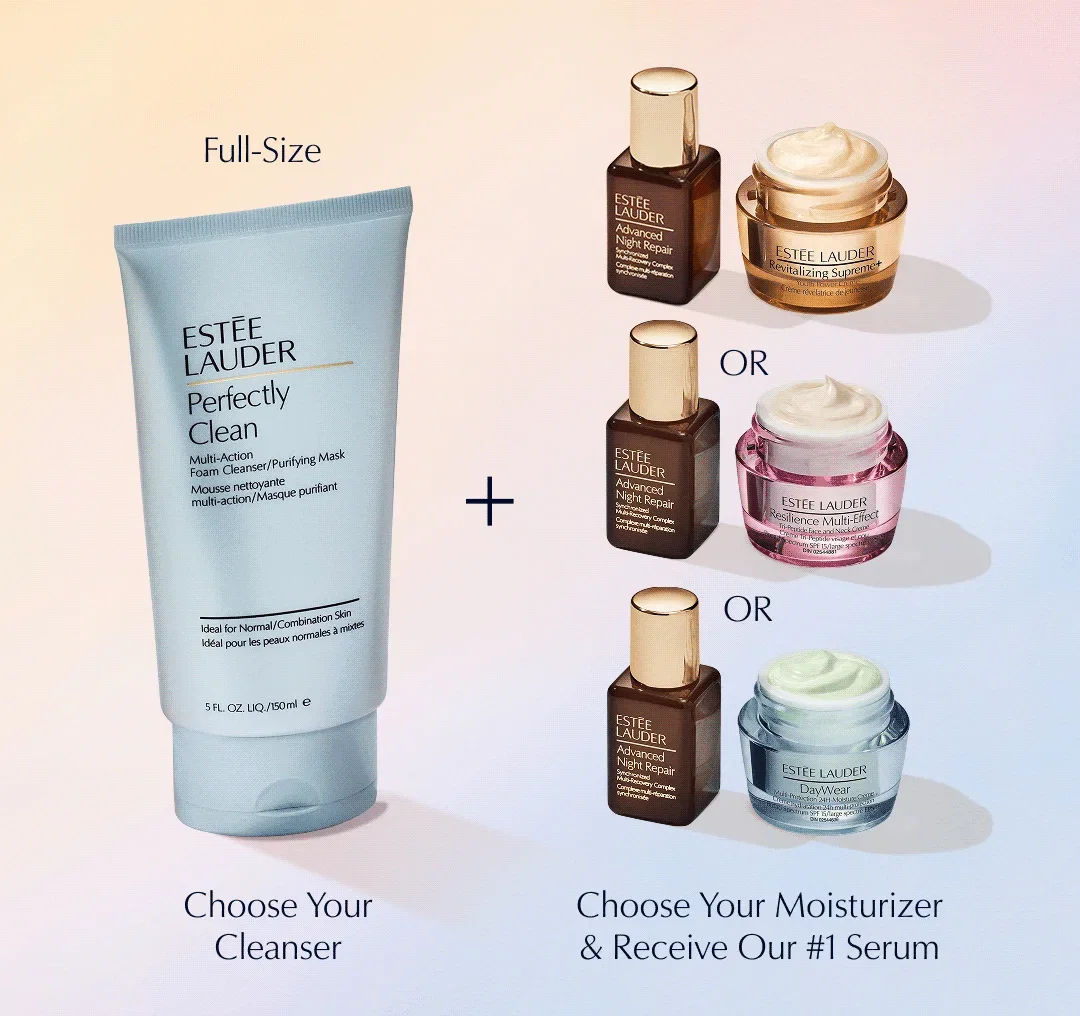 CHOOSE YOUR | Free Full-Size Skincare Gift & More | Up to A $110 Value | Choose yours with any $49.50 purchase .* | SHOP NOW