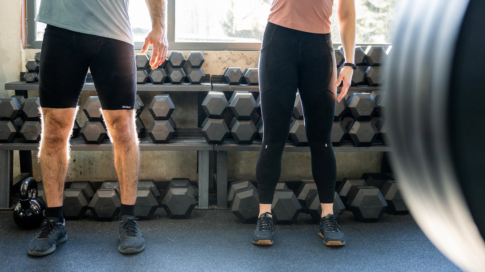 image: supportive apparel in the gym