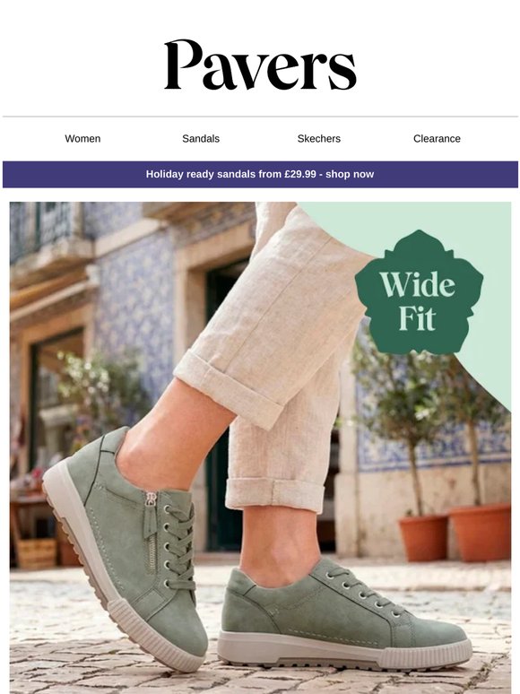 Wide fit shoes you’ll love to wear