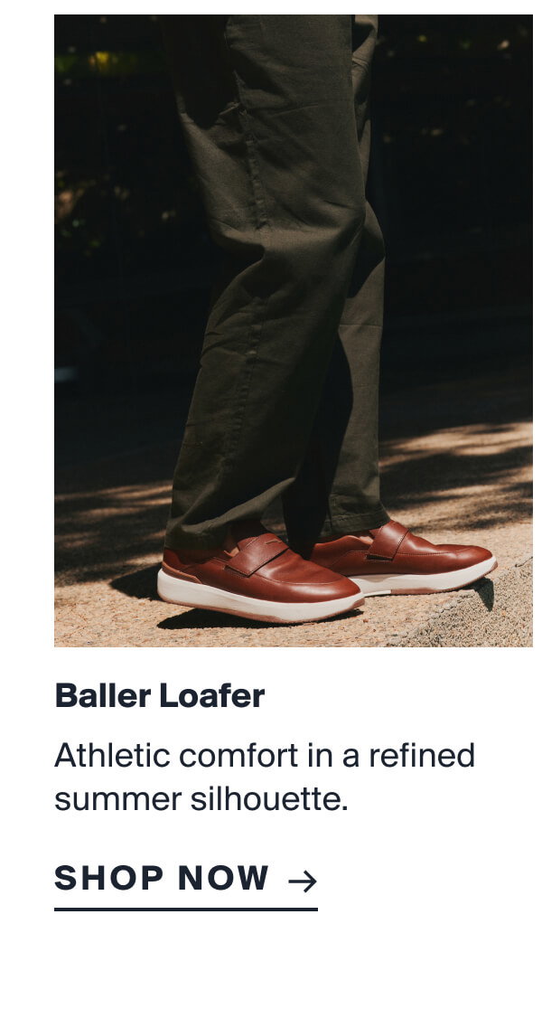 Baller Loafer | Athletic comfort in a refined summer silhouette.
