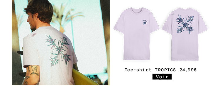 Tee-shirt manches courtes TROPICS