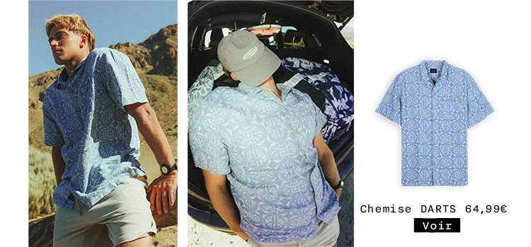 Chemise manches courtes DARTS