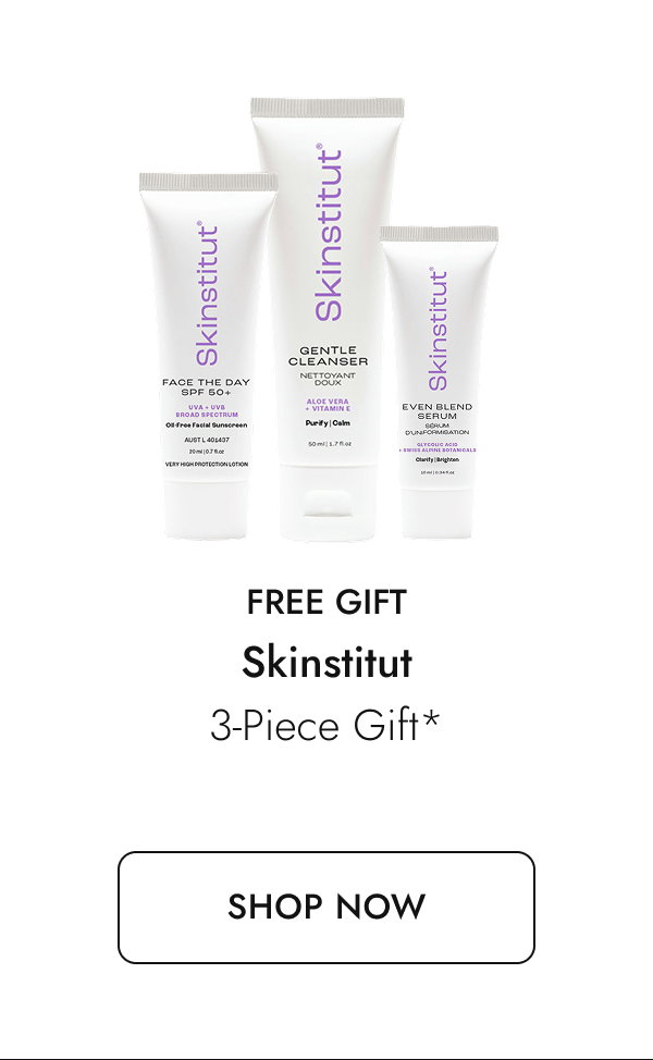 Skinstitut. Shop Now.