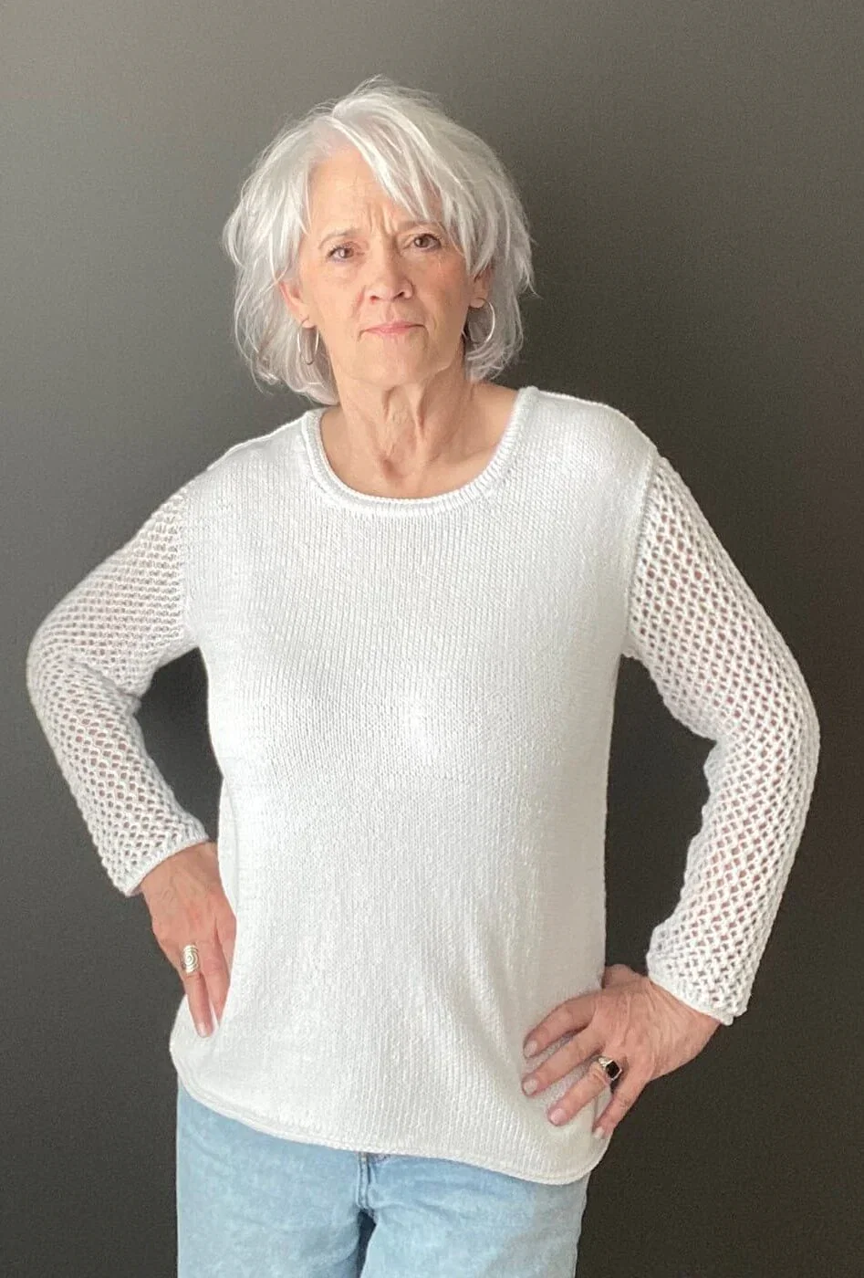 Image of Knit Kit - The Lace Tee