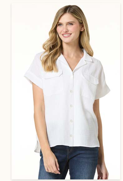 Shop Classic White Linen Shirt