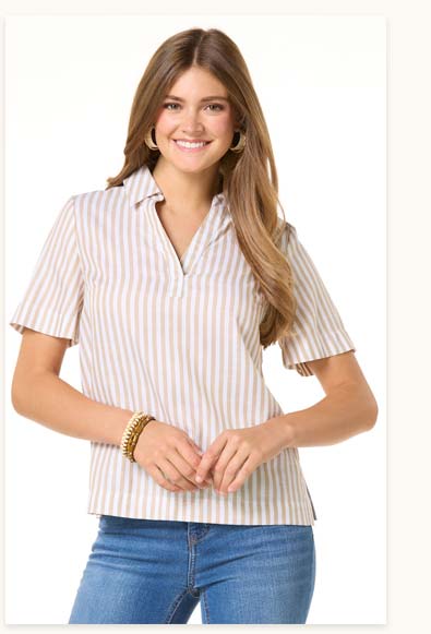 Shop Stripe Linen Shirt