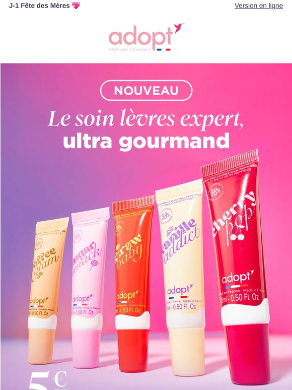 NOUVEAU | Craquez pour nos soins lèvres ultra-gourmands 👄😍