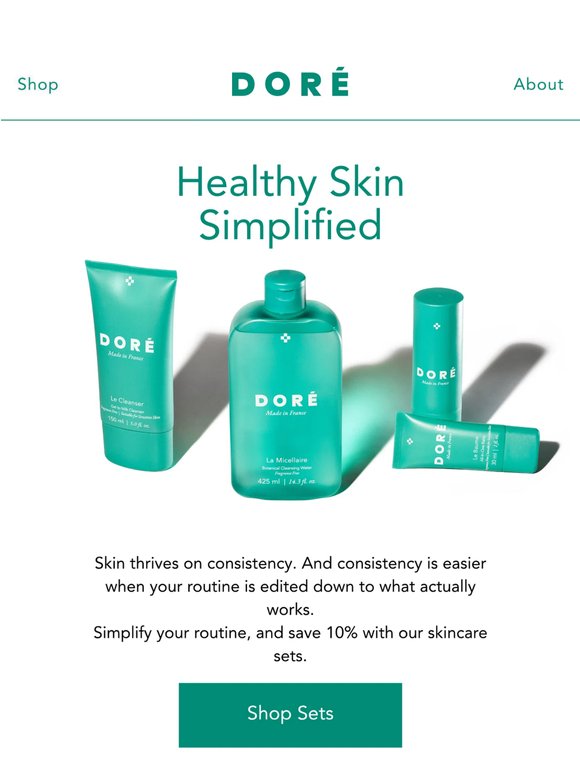 The secret to healthy skin isn't a secret.