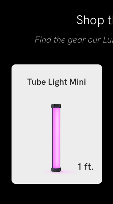 Tube light mini 1ft