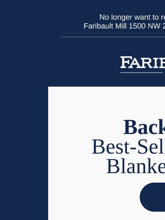 BACK-IN-STOCK ALERT: Best-Sellers