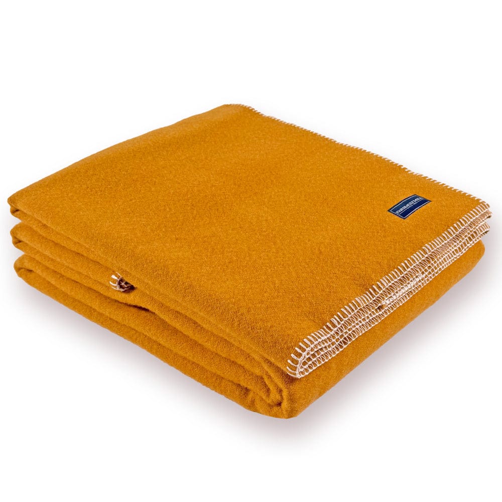 Image of Pure & Simple Wool Blanket - Butterscotch