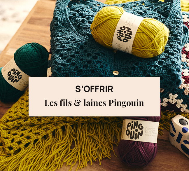 Fils et laines Pingouin