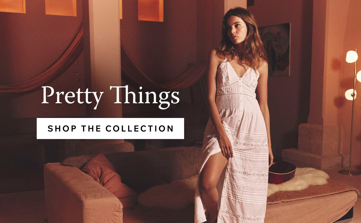 Jonie Dress White. Explore Our Prettiest Edit of Delicate Things for Summer. 