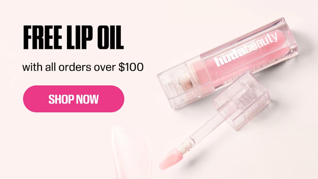 Free Lip Oil with all orders over $100