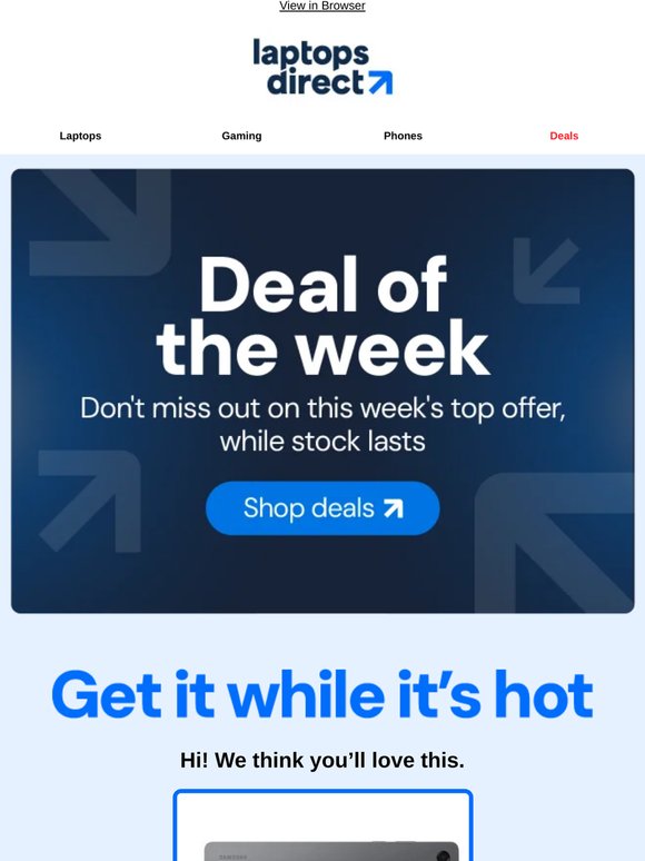 Best tech deals for weekend shoppers