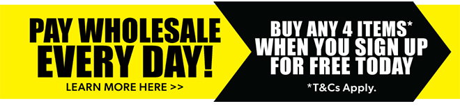 Pay Wholesale Every Day!