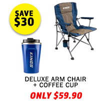 Deluxe Arm Chair + Coffee Cup