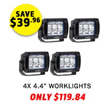 4x 4.4 Work Light