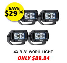 4x 3.3 Work Light