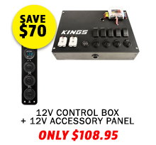12V Control Box + 12V Accessory Panel