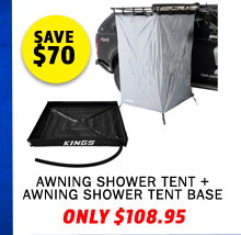 Awning Shower Tent + Awning Shower Tent Base