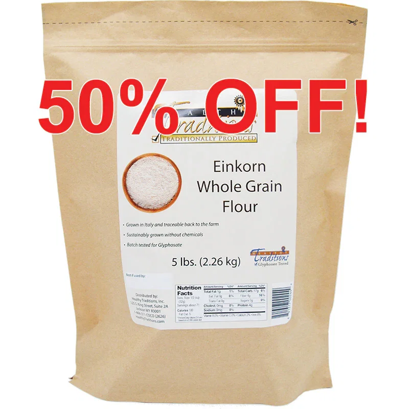 Image of Einkorn Whole Grain Flour – 5 lb. Bag