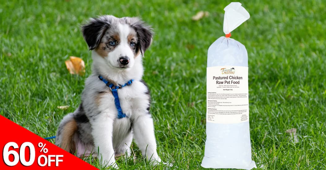 60% OFF Chicken Raw Pet Food