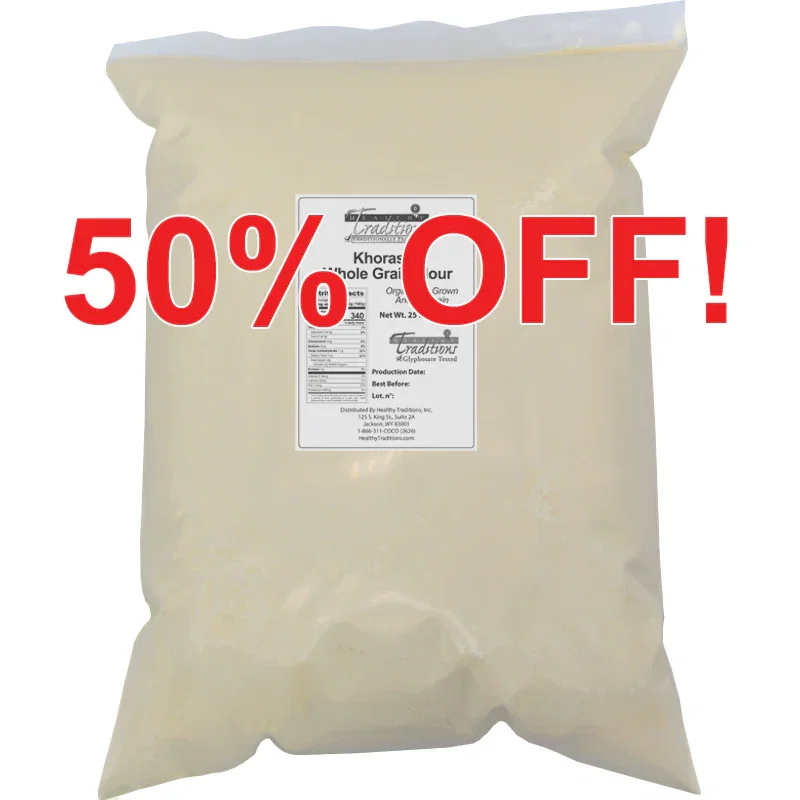 Image of Khorasan Whole Grain Flour - 25 lb. Bag