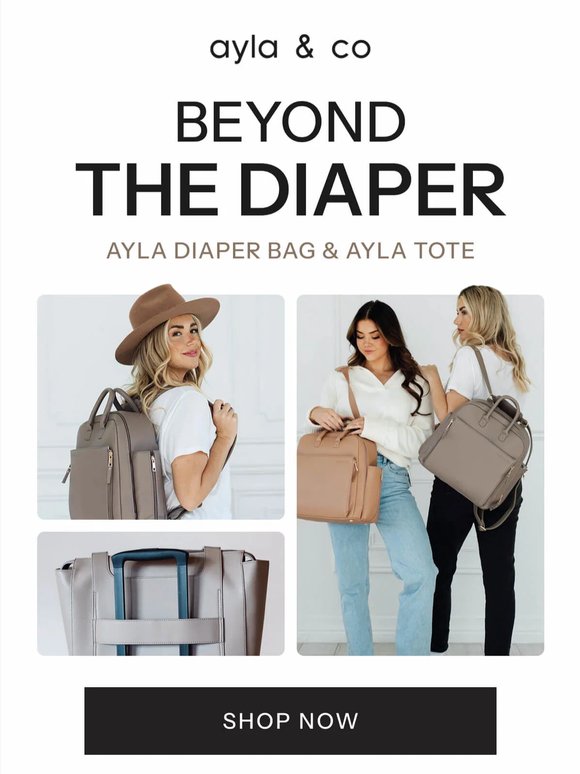 The Bag That Goes Wherever You Go.