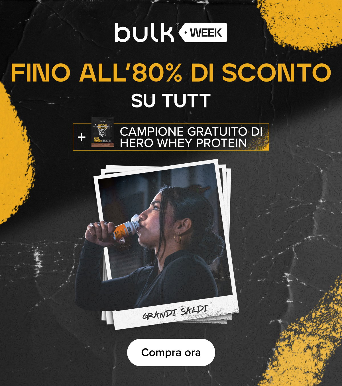 FINO AL 80% DI SCONTO