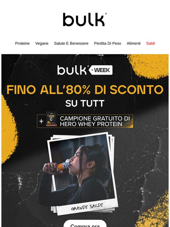 ATTENZIONE: Non perdetevi gli sconti fino all'80% su tutto! 🚨