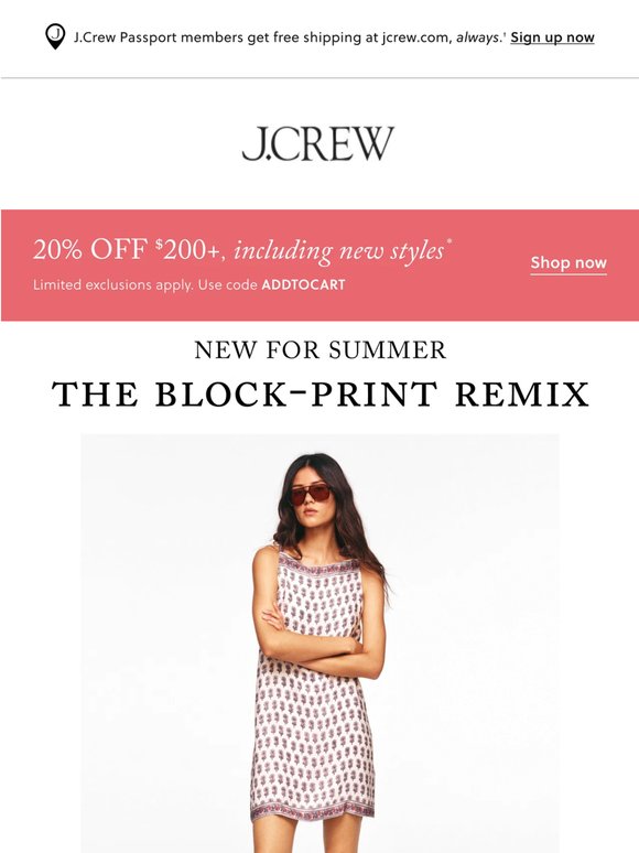 Up next: the block-print remix
