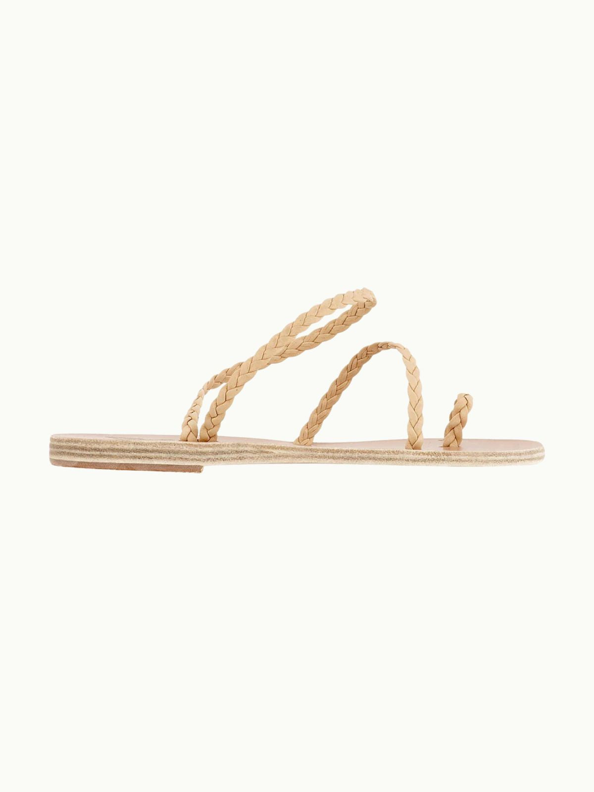 Eleftheria Leather Sandal - Natural ANCIENT GREEK  Regular price£175.00